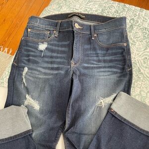 Express Cropped Skinny size 10